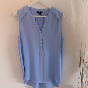 H&M baby blue top